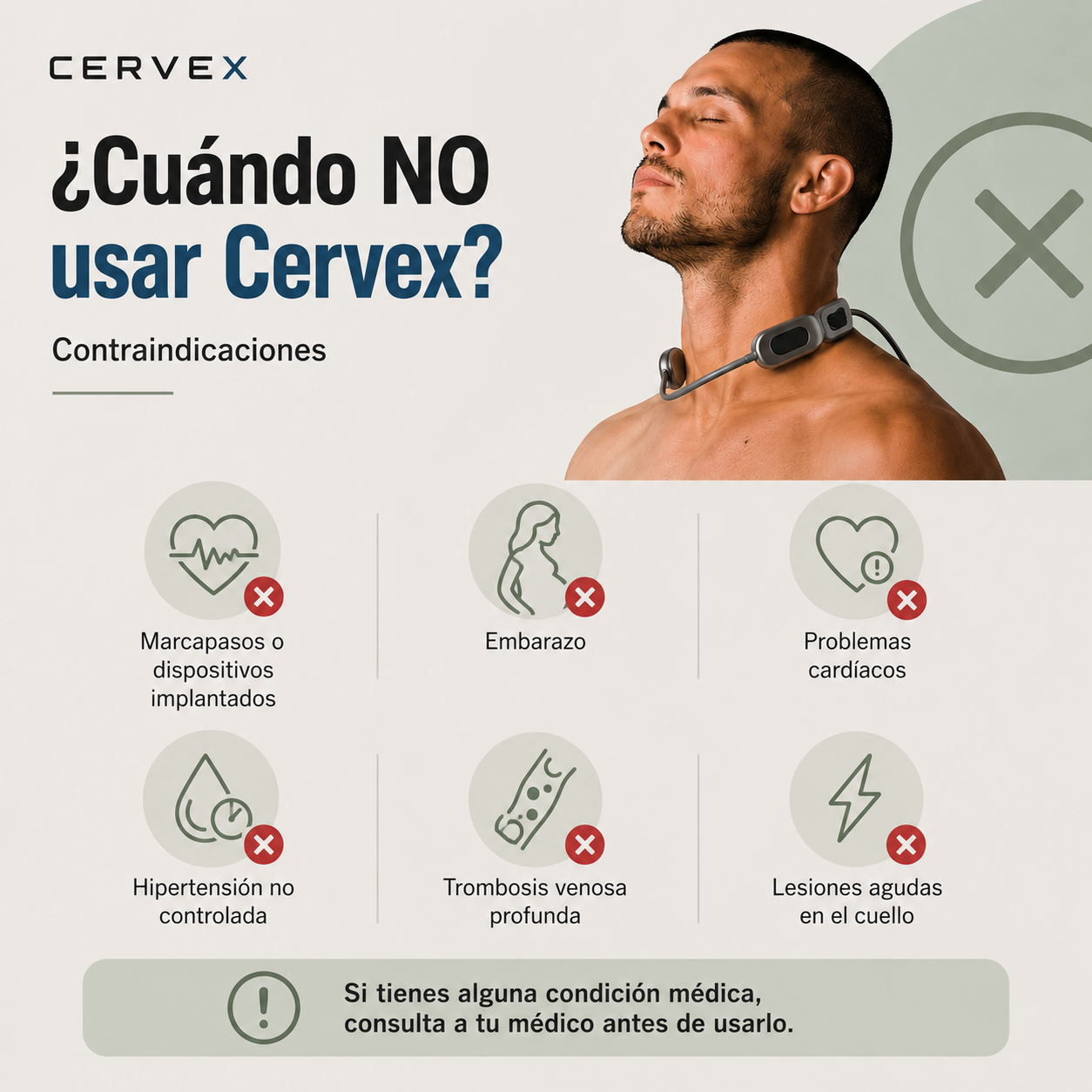 Cervex™ Masajeador Post-Entreno